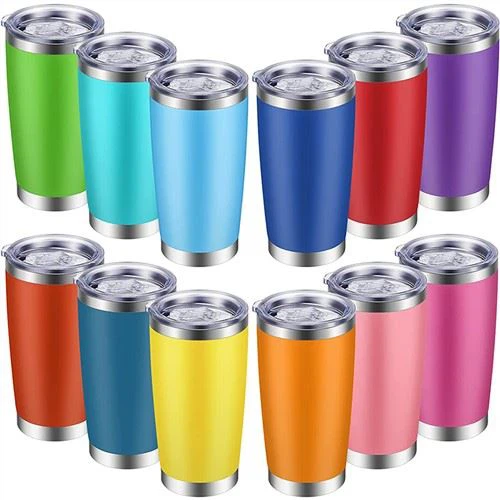 20OZ Dvigubos sienelės nerūdijančio plieno vakuuminis stiklainis
